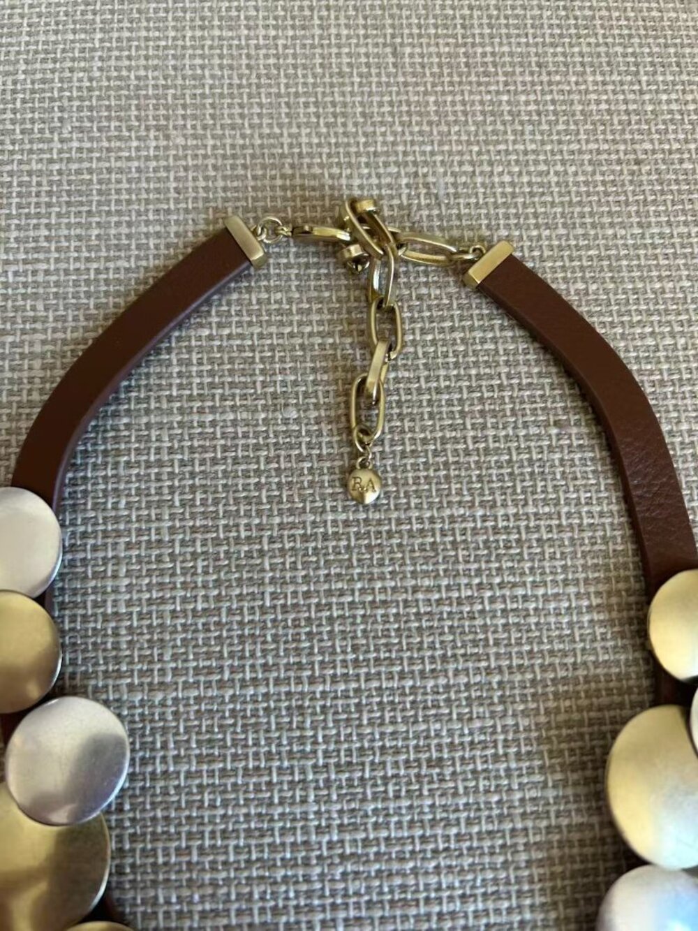 Roxanne Assoulin The Lentil Disc Collar - Picture 4 of 4